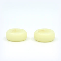 Beeswax Floating Candles, IVORY Round Shaped Candles for Vases, Centerpieces at Wedding, Party, Pool, Holidays - BCandle