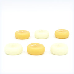 Beeswax Floating Candles, Round Shaped Mix Color Candles for Vases, Centerpieces at Wedding, Party, Pool, Holidays - BCandle