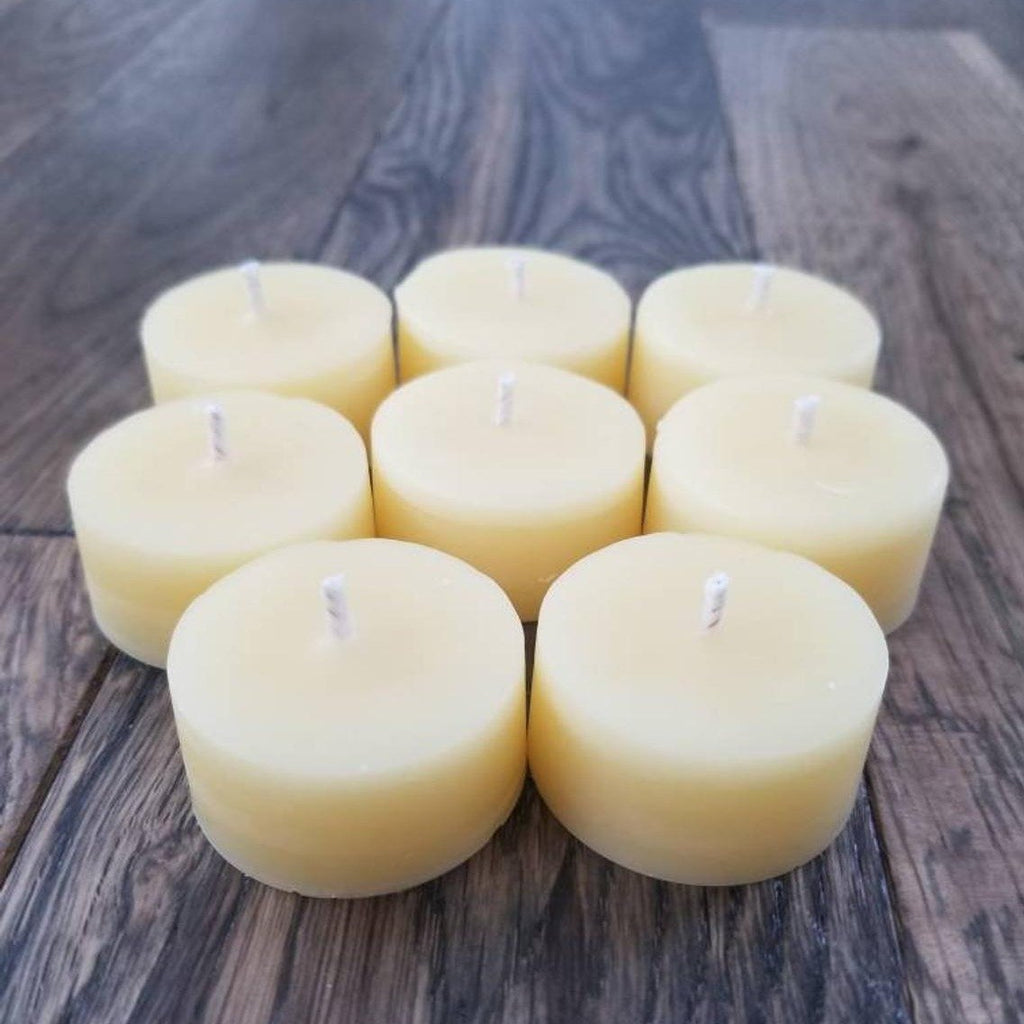 Tealight Cotton Wicks Beeswax Coated – Bees Light Candles